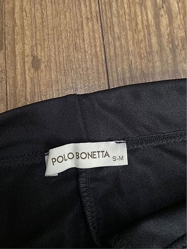 s Beden siyah Renk Polo Bonetta Tayt