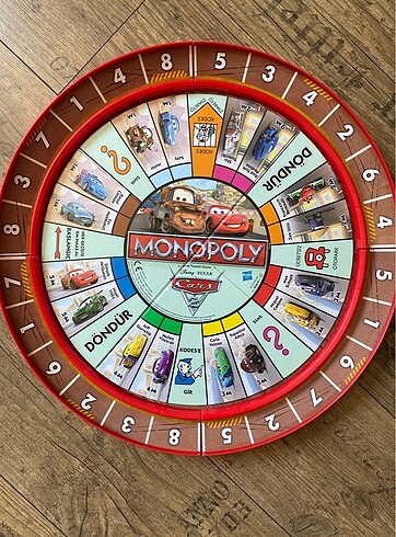 Beden Monopoly Arabalar Kutu Oyunu