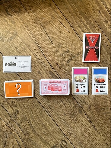 Beden Renk Monopoly Arabalar Kutu Oyunu