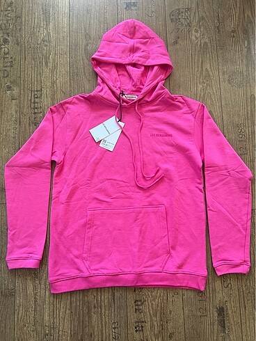Les Benjamins Pembe Oversize Hoodie