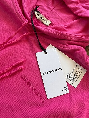 Les Benjamins Les Benjamins Pembe Oversize Sweatshirt