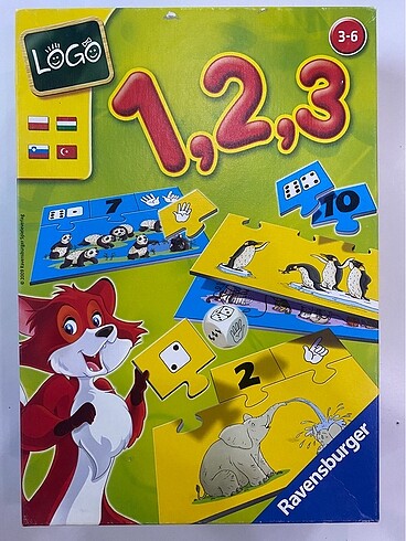 Ravensburger 1,2,3 Sayı Öğrenme Oyunu
