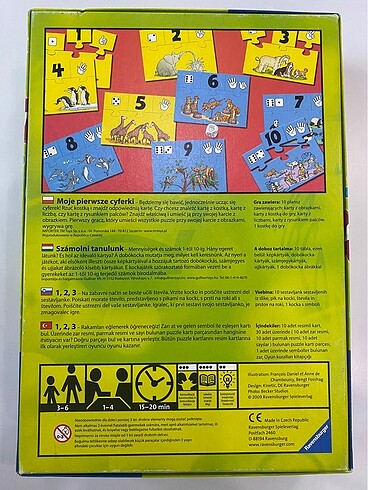 Diğer Ravensburger 1,2,3 Sayı Öğrenme Oyunu