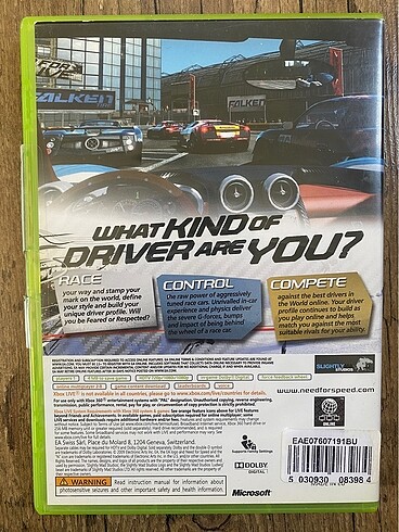 Diğer Need For Speed Shift Xbox 360