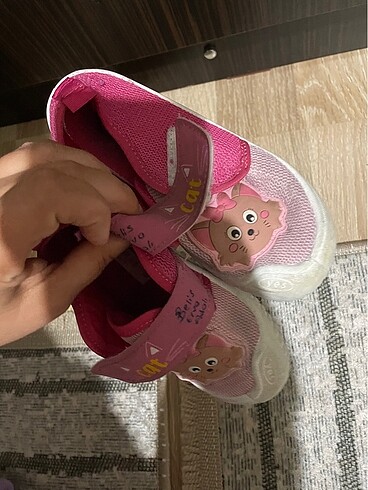 27 numara ev ayakkabisi kiz cocuk - Görsel 2