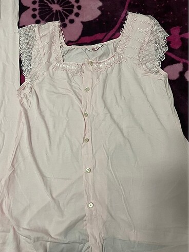 Lohusa pijamasi gecelik l beden - Görsel 2