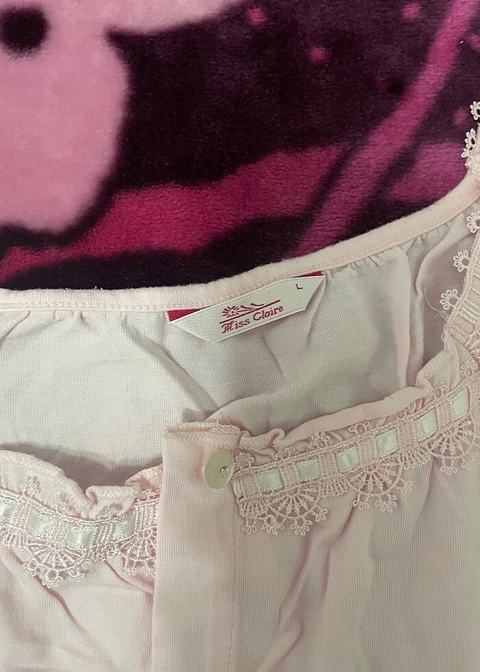 Lohusa pijamasi gecelik l beden - Görsel 4