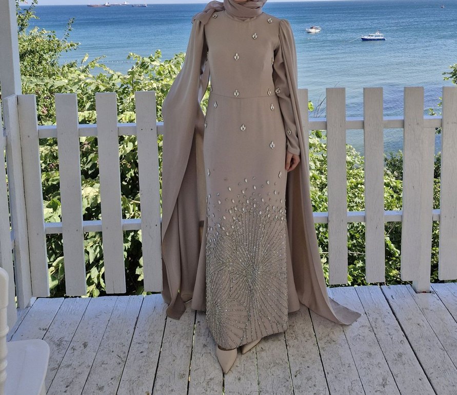 tesettür Abiye Elbise - Görsel 2