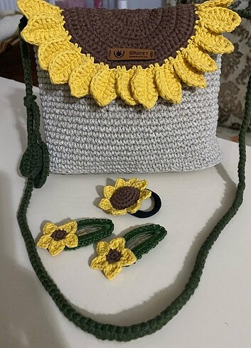  Beden Çocuk çantası makrome