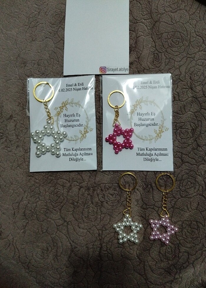 Yıldız anahtarlık  - Görsel 2