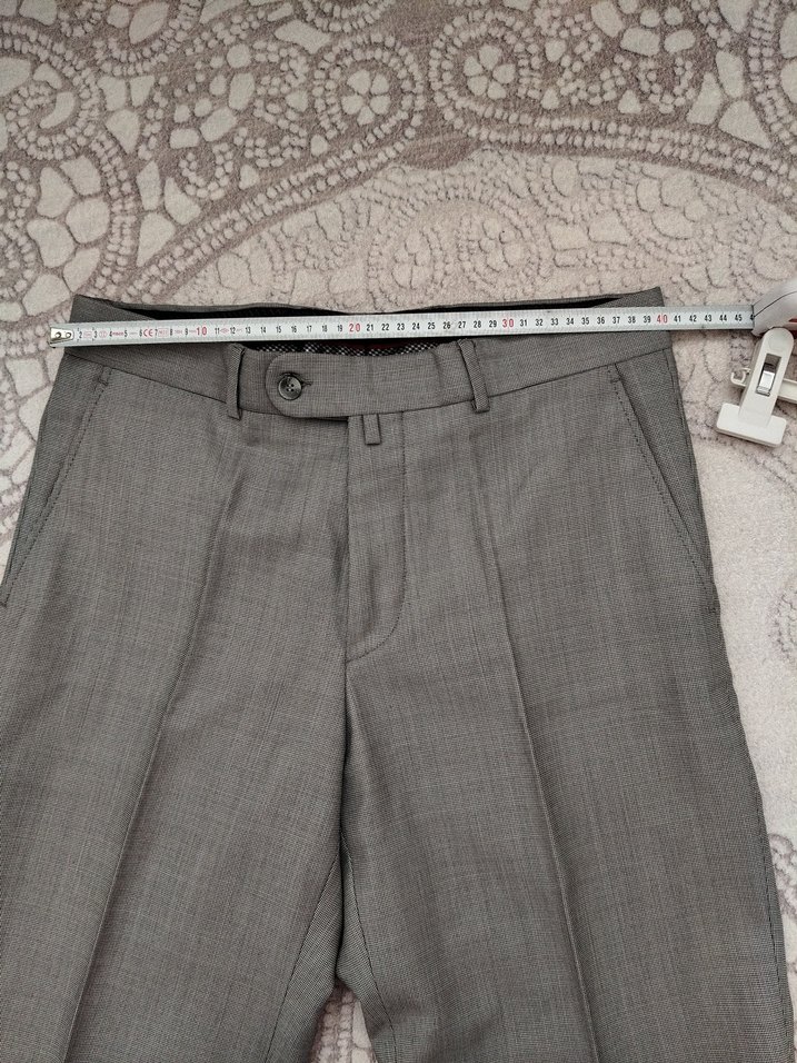 Gri Regular FitErkek Pantolon - Görsel 2