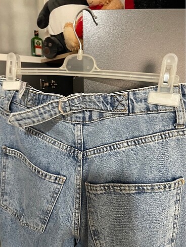 36 Beden mavi Renk Baggy jean defacto