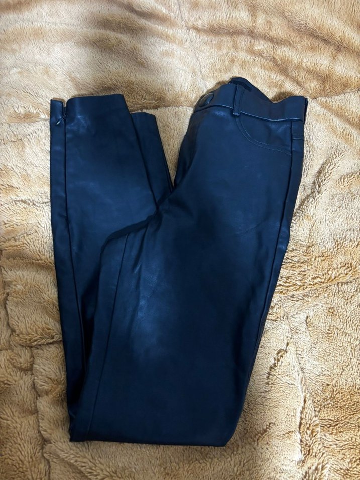 Deri Kadın Pantolon - Görsel 2