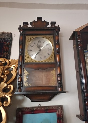 Koyu Altın Renkli Duvar Saati - Görsel 3