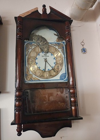 Koyu Altın Renkli Duvar Saati - Görsel 4