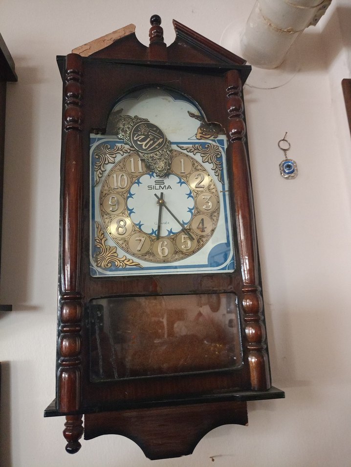 Koyu Altın Renkli Duvar Saati - Görsel 4