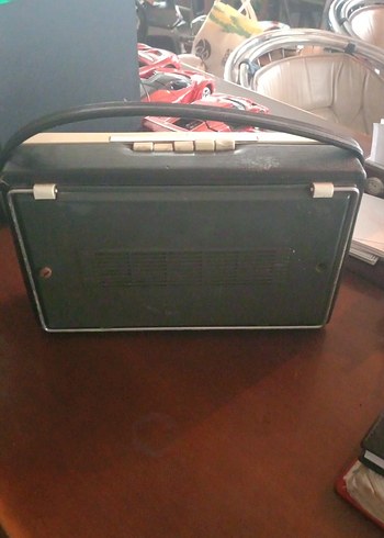 Bej ve Gri Philips Transistörlü Radyo - Görsel 2