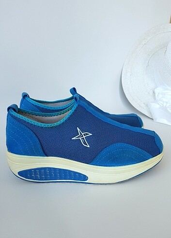 37 Beden mavi Renk Kinetix Kadın Fileli Spor Ayakkabı 