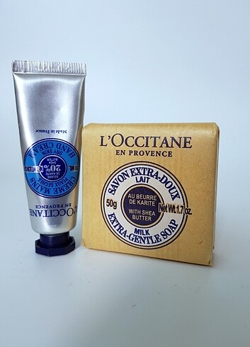 Loccitane Shea Butter Sabun ve El Kremi 