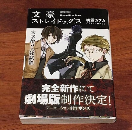 Bungo Stray Dogs Light Novel