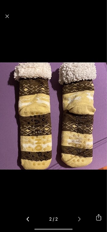 Kaymaz taban patik çorap - Görsel 2