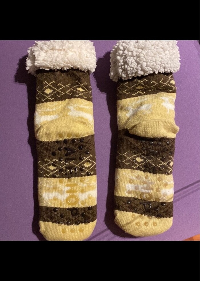 Kaymaz taban patik çorap - Görsel 2