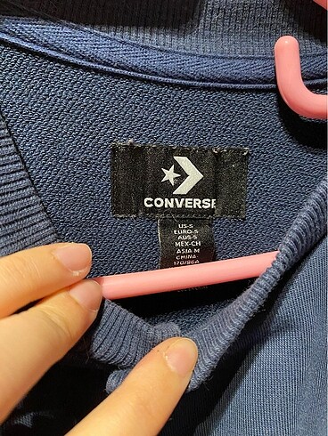 Converse converse mavi ceket/hirka