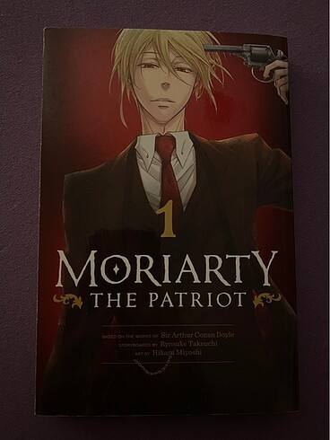 Moriarty the patriot ingilizce 1. cilt manga