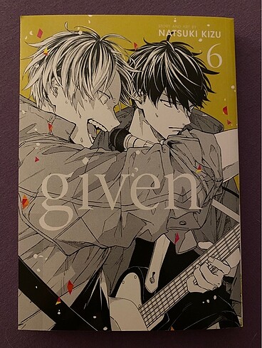 Given ingilizce 6. cilt manga