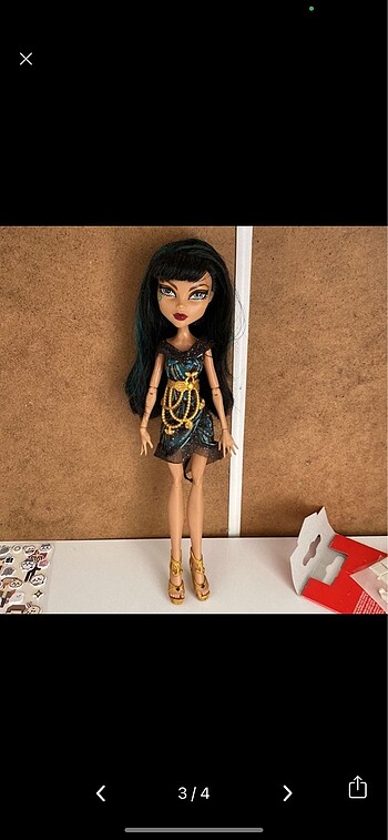 Beden Monster High Cleo DeNile bebek