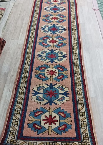 Renkli İşlemeli Konvansiyonel Dokuma Yolluk Halı