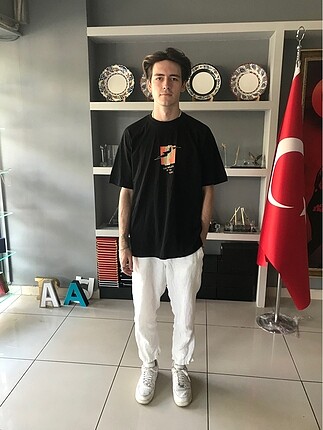 siyah oversize tişört