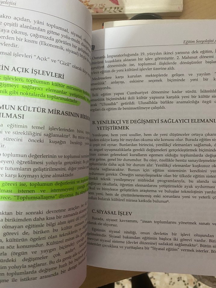 Eğitim Sosyolojisi - Prof. Dr. Mahmut Tezcan - Görsel 3