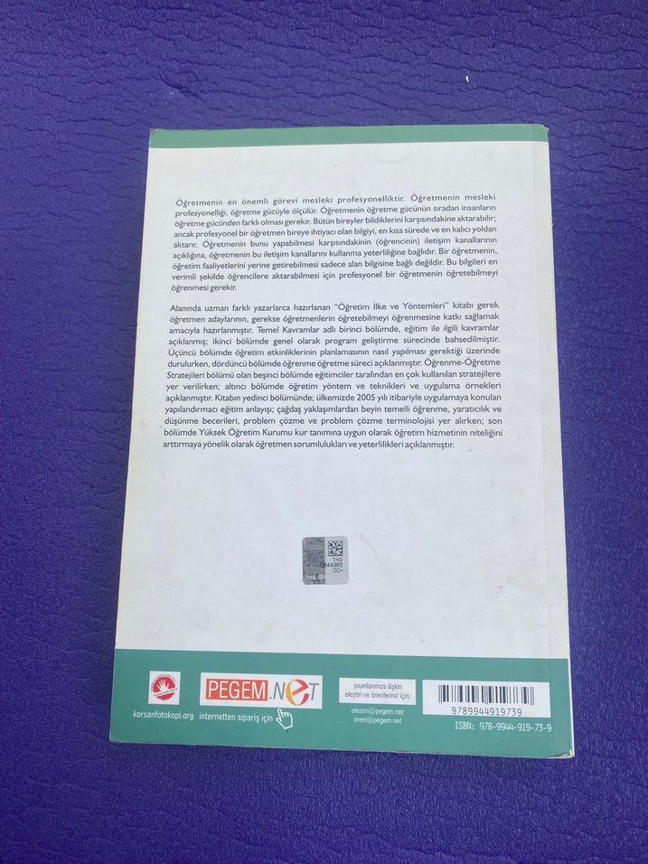 Öğretim İlke ve Yöntemleri - Pegem Akademi - Görsel 2