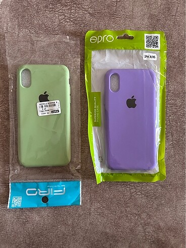 2 adet İPhone x silikon kılıf