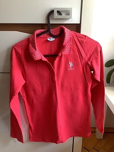 Polo uzun kollu t shirt