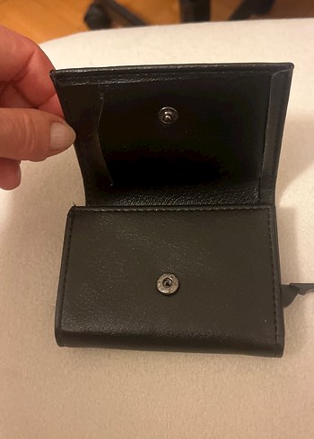 Siyah Erkek Cüzdanı, Kart Bölmeli - Görsel 2