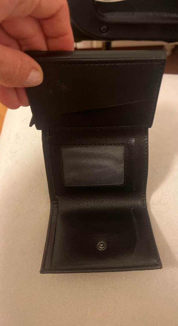 Siyah Erkek Cüzdanı, Kart Bölmeli - Görsel 3