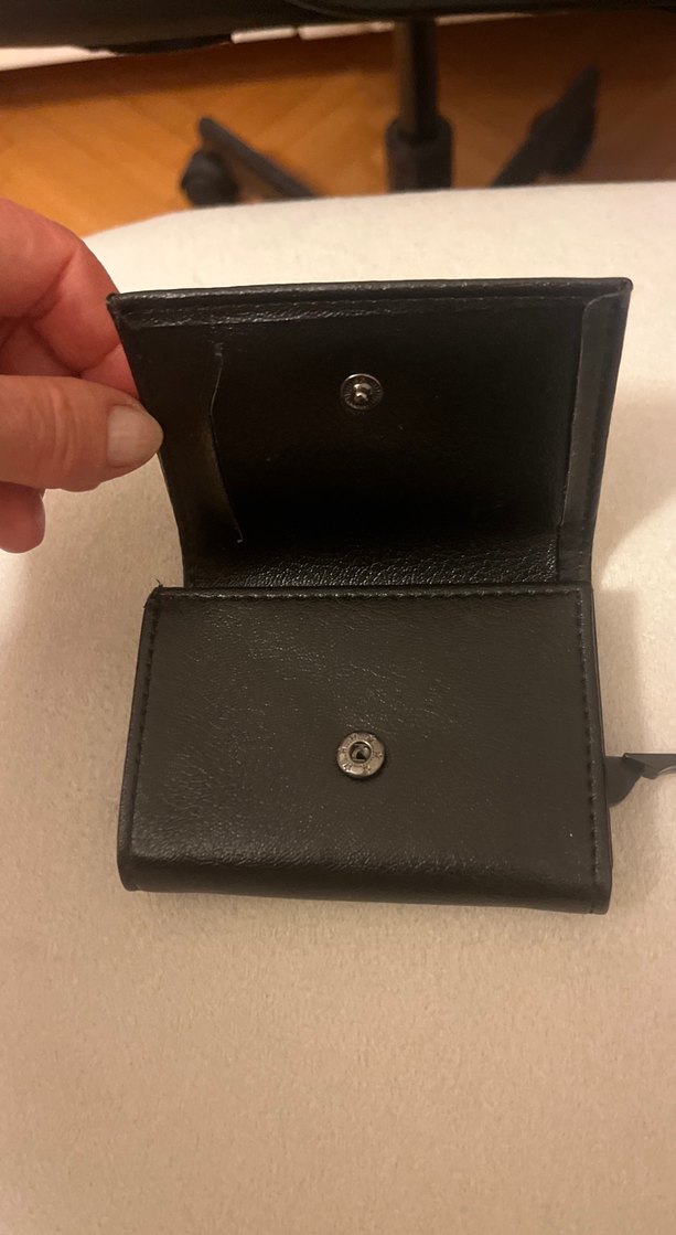 Siyah Erkek Cüzdanı, Kart Bölmeli - Görsel 2