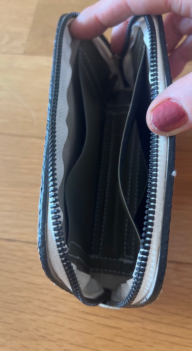 Bej  Fermuarlı Kadın Cüzdan - Görsel 2