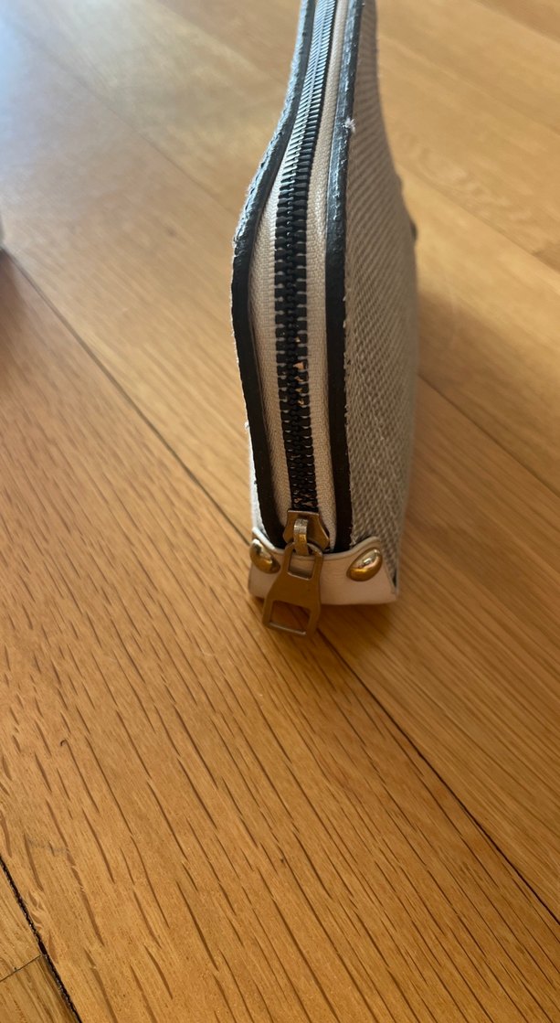 Bej  Fermuarlı Kadın Cüzdan - Görsel 3