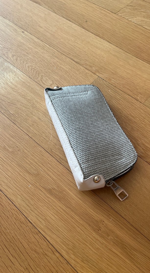 Bej  Fermuarlı Kadın Cüzdan - Görsel 4