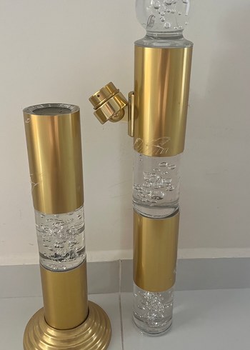 Altın Renkli pleksii küpeşte