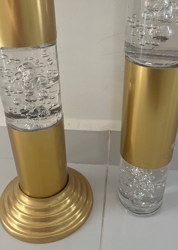 Altın Renkli pleksii küpeşte - Görsel 2