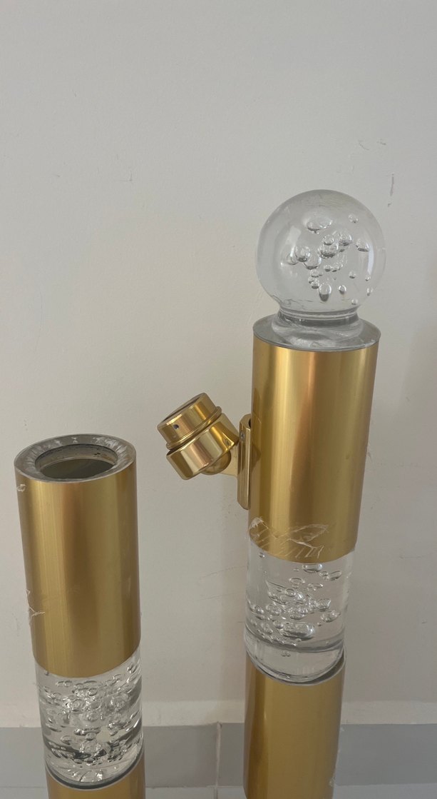 Altın Renkli pleksii küpeşte - Görsel 3