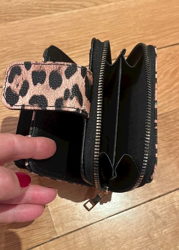 Leopar Desenli Kadın Cüzdanı - Görsel 11