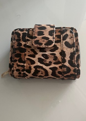 Leopar Desenli Kadın Cüzdanı - Görsel 3