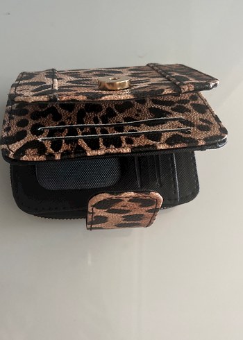 Leopar Desenli Kadın Cüzdanı - Görsel 6