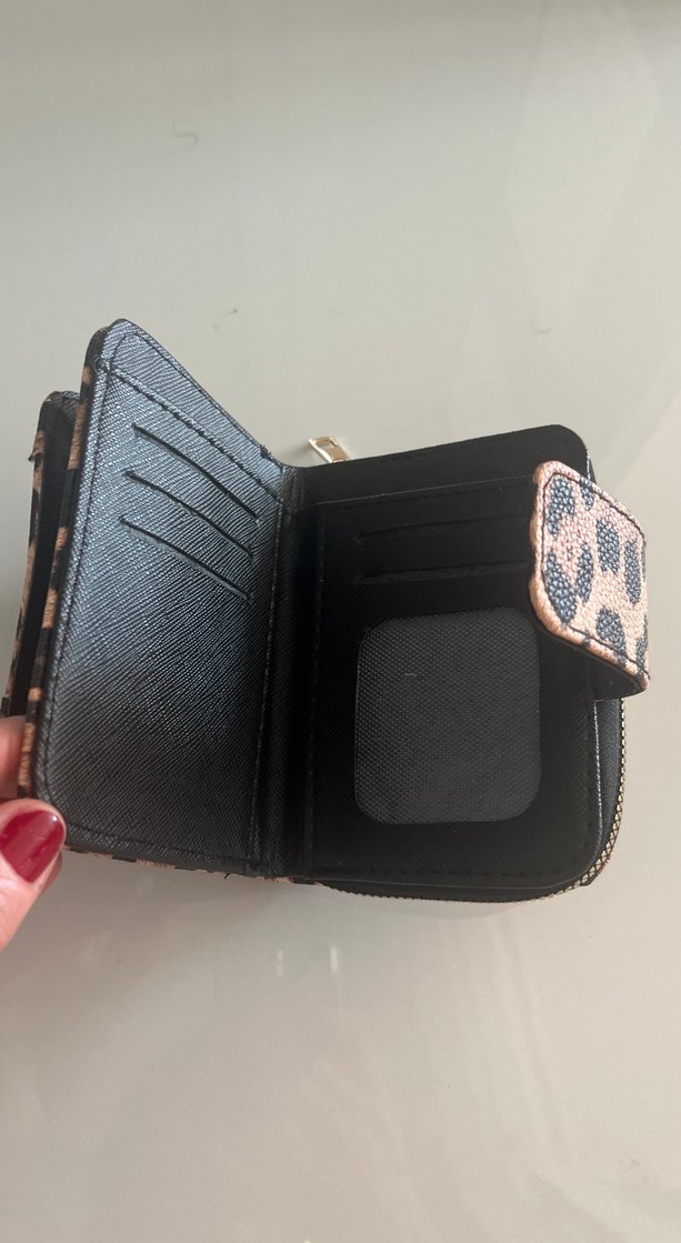 Leopar Desenli Kadın Cüzdanı - Görsel 5