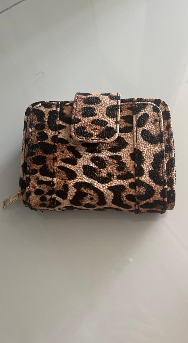 Leopar Desenli Kadın Cüzdanı - Görsel 3